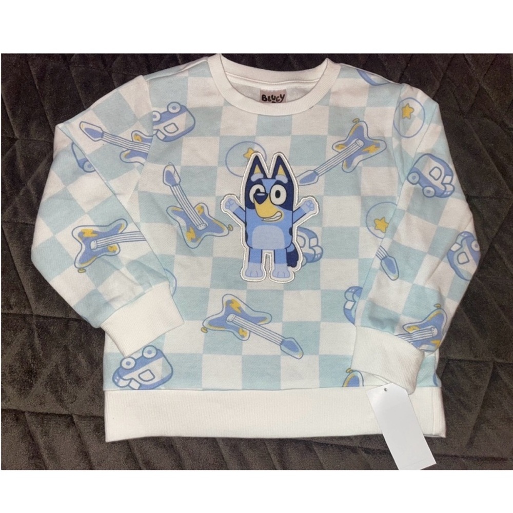 3T Toddler Bluey Sweater